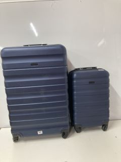 2 X JOHN LEWIS SUITCASES