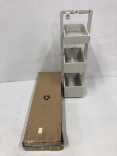 2 X ITEMS INC 3 TIER STORAGE UNIT