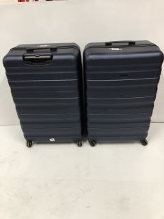 2 X JOHN LEWIS SUITCASES