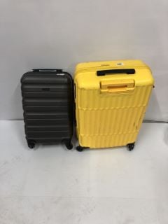 2 X JOHN LEWIS SUITCASES