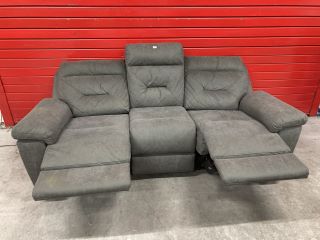 3 SEATER POWER RECLINER SOFA RRP: £999 (RECLINERS FULLY WORKING)