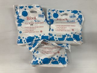 3 X BLOCK ROCK SALT