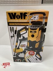 WOLF X4 165 BAR PRESSURE WASHER RRP: £249