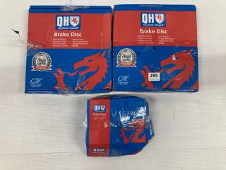 3 X QH ITEMS INC BRAKE PADS