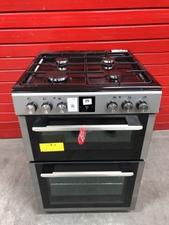 KENWOOD 4 BURNER GAS COOKER MODEL: KDGC66S22 RRP: £429