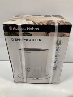 RUSSELL HOBBS DEHUMIDIFIER - 20L