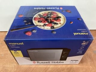 RUSSELL HOBBS 20 LITRE MANUAL MICROWAVE OVEN