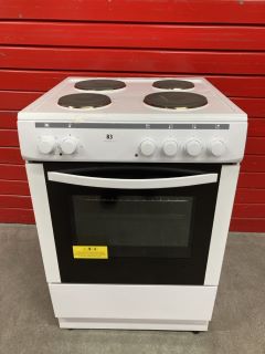 ESSENTIALS SOLID PLATE ELECTRIC COOKER MODEL: CFSE60W18 RRP: £239