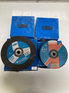 QTY OF GRINDING WHEELS