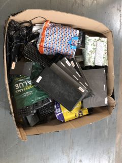 PALLET OF ASSORTED ITEMS TO INC KEYBOARDS