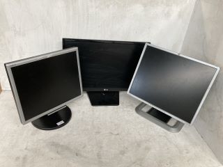 3X ASSORTED MONITOR