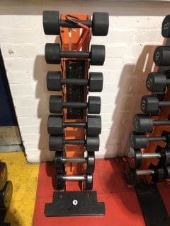 DUMBELL WEIGHT SET WITH STAND