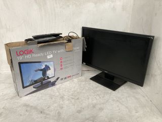 2X ASSORTED MONITOR TO INC LOGIC LED TV