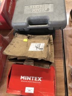 5X ASSORTED ITEMS TO INCLUDE MINTEX BREAK PAD