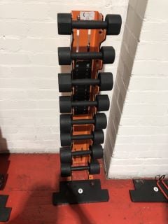 DUMBELL WEIGHT SET WITH STAND