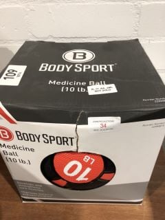 BODYSPORT  (10LB) MEDICINE BALL