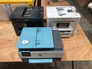 3 X PRINTERS TO INCLUDE EPSOM WORKFORCE PRO WF-4745