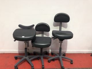 QTY OF TILL CHAIRS AND COMPONENTS IN GREY