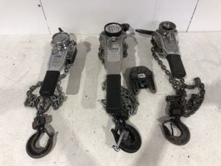 X1 LIFTIQ 1.6 TON LEVER HOIST X1 LIFTIQ 800KG LEVER HOIST X1 LIFTIQ 750KG LEVER HOIST