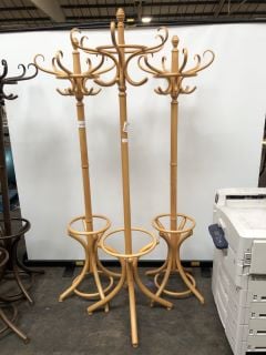 3X COAT AND HAT STANDS