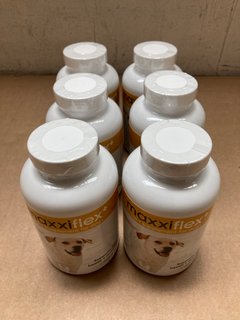 6 X TUBS OF MAXXIFLEX + JOINT SUPPLEMENT TABLETS FOR DOGS - BBE 01/2026: LOCATION - A1