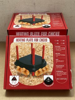 5 X HEATING PLATES FOR CHICKS/SAFE ALTERNATIVE FOR HEAT LAMPS: LOCATION - A2