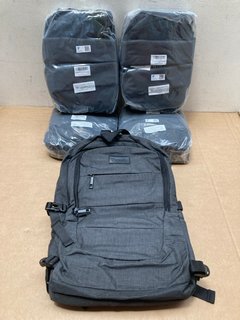 5 X TRAVEL LAPTOP BAGS IN BLACK: LOCATION - A2