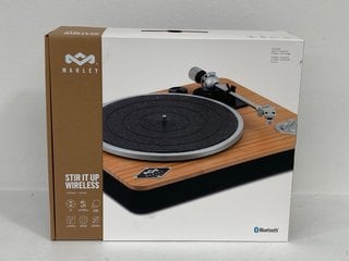 MARLEY STIR IT UP WIRELESS TURNTABLE - RRP £209: LOCATION - FRONT BOOTH