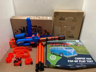 5 X KIDS TOYS TO INCLUDE NERF XSHOT INSANITY MINIGUN: LOCATION - A7