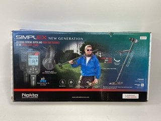 NOKTA SIMPLEX ULTRA WATERPROOF METAL DETECTOR - RRP £380: LOCATION - FRONT BOOTH