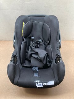 PUGGLE INFANT CARRIER & CAR SEAT IN BLACK: LOCATION - A12