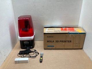 ELEGOO MARS MSLA RESIN 3D PRINTER - RRP £150: LOCATION - A13