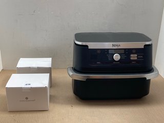 NINJA FOODI FLEX DRAWER 10.4L AIR FRYER - RRP £270.00 TO ALSO INCLUDE 2 X COOKS ESSENTIAL MUG WARMERS: LOCATION - A14