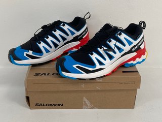 SALOMON MENS XA PRO GTX TRAINERS IN MULTI-COLOUR - UK SIZE 10 - RRP £144: LOCATION - FRONT BOOTH