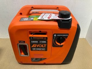 AIVOLT VS1400101 PETROL INVERTER GENERATOR - RRP £205: LOCATION - B15