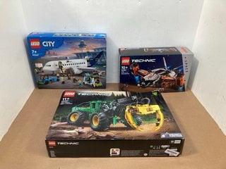 3 X KIDS TOYS TO INCLUDE LEGO TECHNIC 42181 HEAVY CARGO SPACESHIP LT81: LOCATION - B14