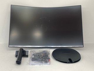 SAMSUNG S32C390EAU 32" CURVED FULL HD MONITOR - RRP £200: LOCATION - FRONT BOOTH