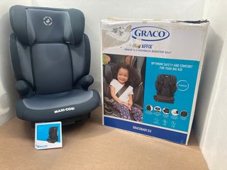 MAXI-COSI TANZA HIGH BACK KIDS CAR SEAT TO INCLUDE GRACO AFFIX HIGH BACK KIDS CAR SEAT: LOCATION - B12