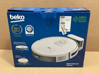 BEKO VRR 60314 VW WHITE ROBOT VACUUM - RRP £200: LOCATION - B11