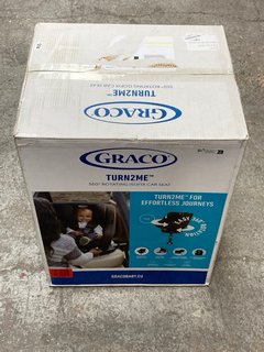 GRACO TURN2ME 360 ROTATING ISOFIX CAR SEAT - RRP £110: LOCATION - B11