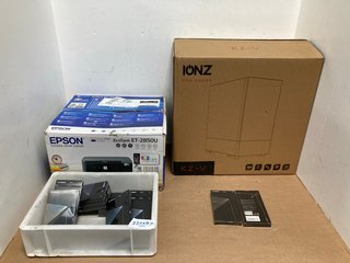 QTY OF TECH ITEMS TO INCLUDE IONZ PRO GAMER KZ-V MID PC TOWER CASE: LOCATION - B7