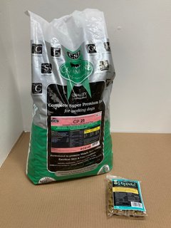 COMMAND 15KG COMPLETE SUPER PREMIUM DOG FOOD - BBE 14/06/2025 TO INCLUDE POPPETS CSJ 200G DOG TREATS - BBE 03/08/2024: LOCATION - B6