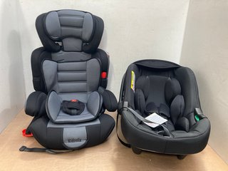 KIDOOLA HIGH BACK KIDS CAR SEAT TO INCLUDE ENFA SAFE I-SIZE INFANT CARRIER: LOCATION - B5