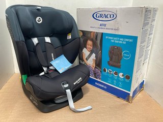 GRACO AFFIX KIDS HIGH BACK CAR SEAT TO INCLUDE MAXI-COSI TITAN S I-SIZE MULTI-AGE CAR SEAT - RRP £160: LOCATION - B4