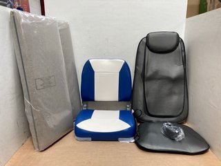 3 X ITEMS TO INCLUDE VEVOR BOAT SEATS YL86203: LOCATION - B4