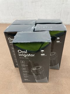 5 X ORAL IRRIGATORS WL-C001: LOCATION - C9