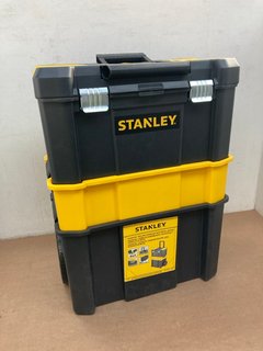 STANLEY ESSENTIAL MULTI-LEVEL ROLLING WORKSHOP WITH METAL LATCHES: LOCATION - C9