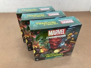 3 X MARVEL CHAMPIONS THE RISE OF RED SKULL EXPANSION CARD GAMES: LOCATION - C10