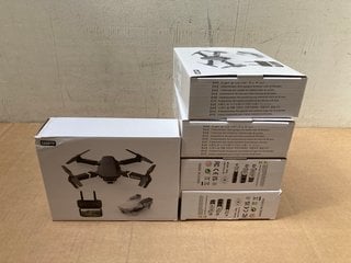 5 X E88PRO FLYING DRONES WITH VIDEO CAMERA CONTROLLERS: LOCATION - A-1