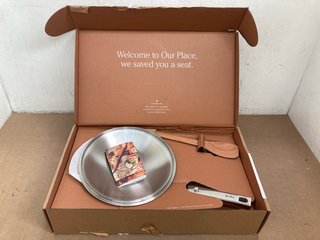 OUR PLACE TITANIUM ALWAYS PAN PRO - RRP £152: LOCATION - C12